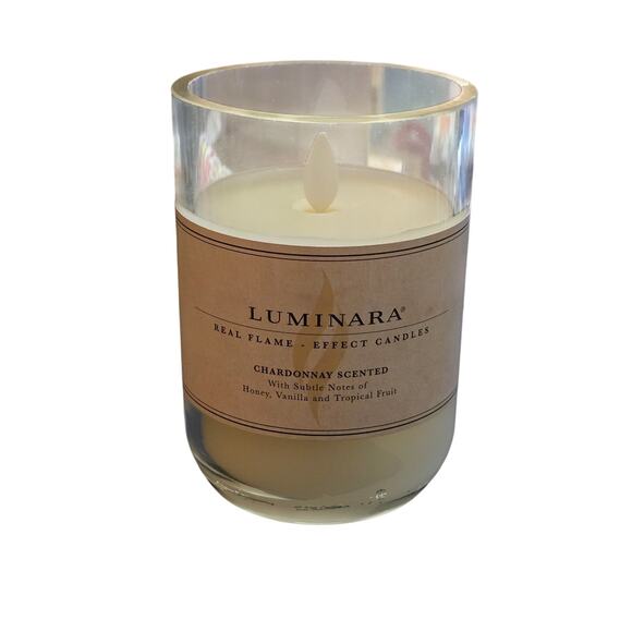 Luminara Chardonnay Flameless Candle NWT - Picture 1 of 2